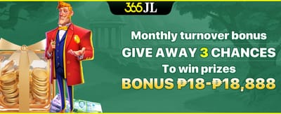 Monthly Turnover Mega-Win promotion banner